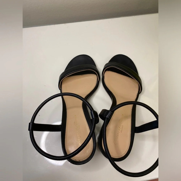 Gianvito Rossi Nikki 60 100% Leather Made in Italy Sandal Heels - Picture 5 of 10